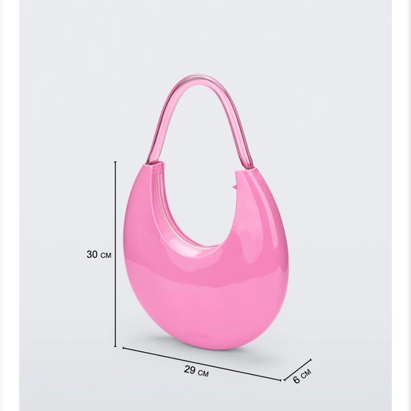 Pink Melissa jelly moon bag - Picture 4 of 9
